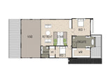 Modern Australian House Design M3005 by Australian House Design Group, showcasing the exterior facade and architectural details.