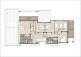 Modern design house model by Australian House Design Group featuring contemporary architecture and stylish exterior details.