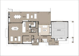 Modern design by Australian House Design Group featuring sleek lines and contemporary architecture elements.