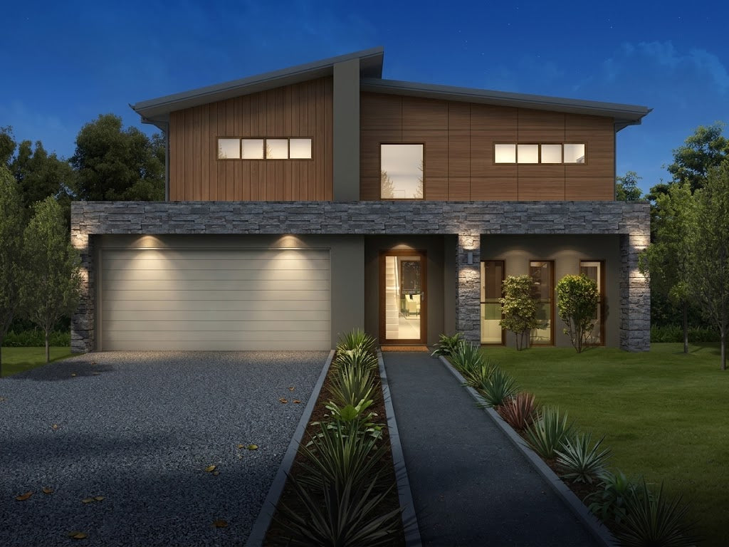 Modern design house by Australian House Design Group featuring sleek architecture and contemporary exterior elements.