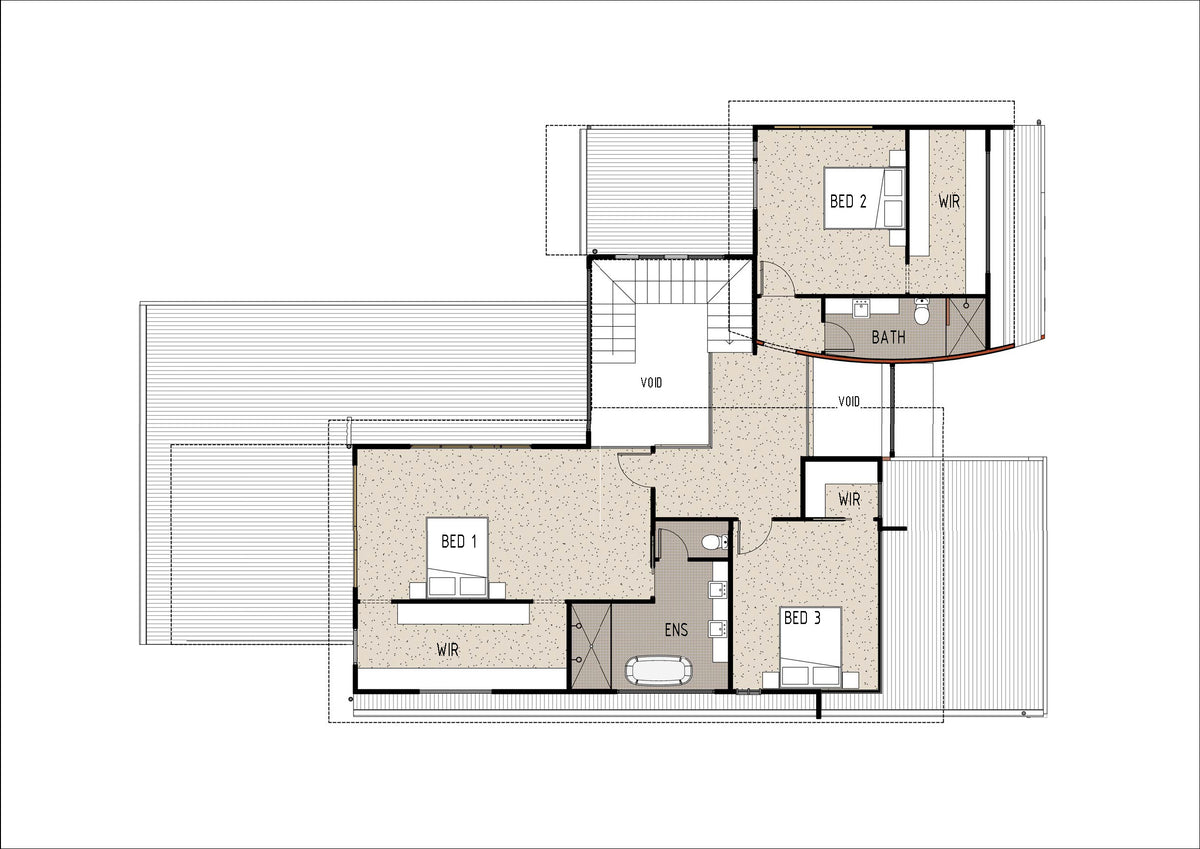 Modern Australian House Design with sleek, contemporary architecture by Australian House Design Group.