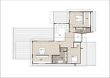 Modern Australian House Design with sleek, contemporary architecture by Australian House Design Group.