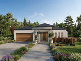 Modern Australian House Design M4045 by Australian House Design Group, showcasing sleek architecture and contemporary exterior features.