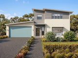 Modern architectural render of the M5007-B design by Australian House Design Group, showcasing sleek lines and contemporary style.