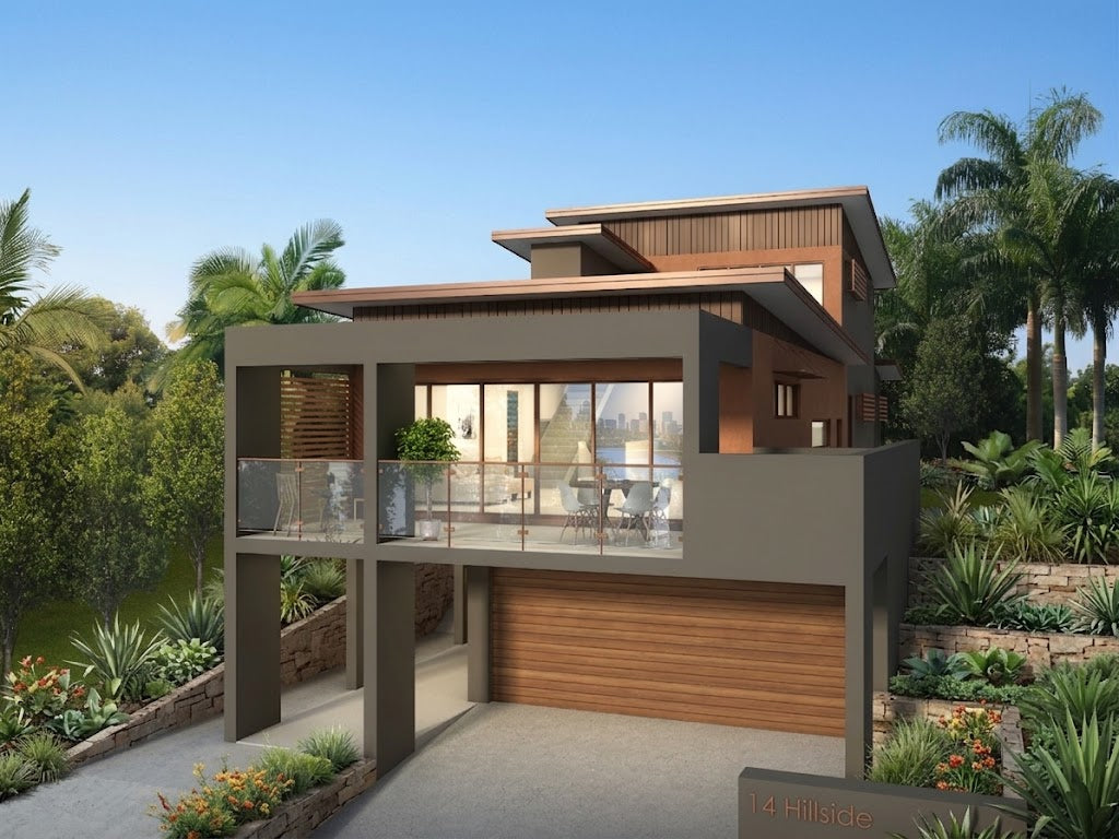 Modern Australian House Design M5017 featuring sleek architecture and contemporary style, shown in the image.