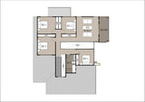 Modern Australian House Design M5019 by Australian House Design Group, showcasing the exterior front view.