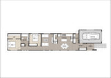 Modern small lot house design by Australian House Design Group featuring sleek architecture and contemporary styling.