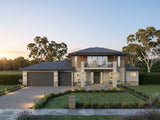 Traditional Australian House Design T4009-B featuring classic design elements and detailed architecture by Australian House Design Group.
