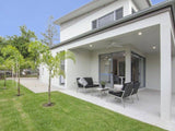 Duplex house plan by Australian House Design Group, featuring detailed architectural design and layout.