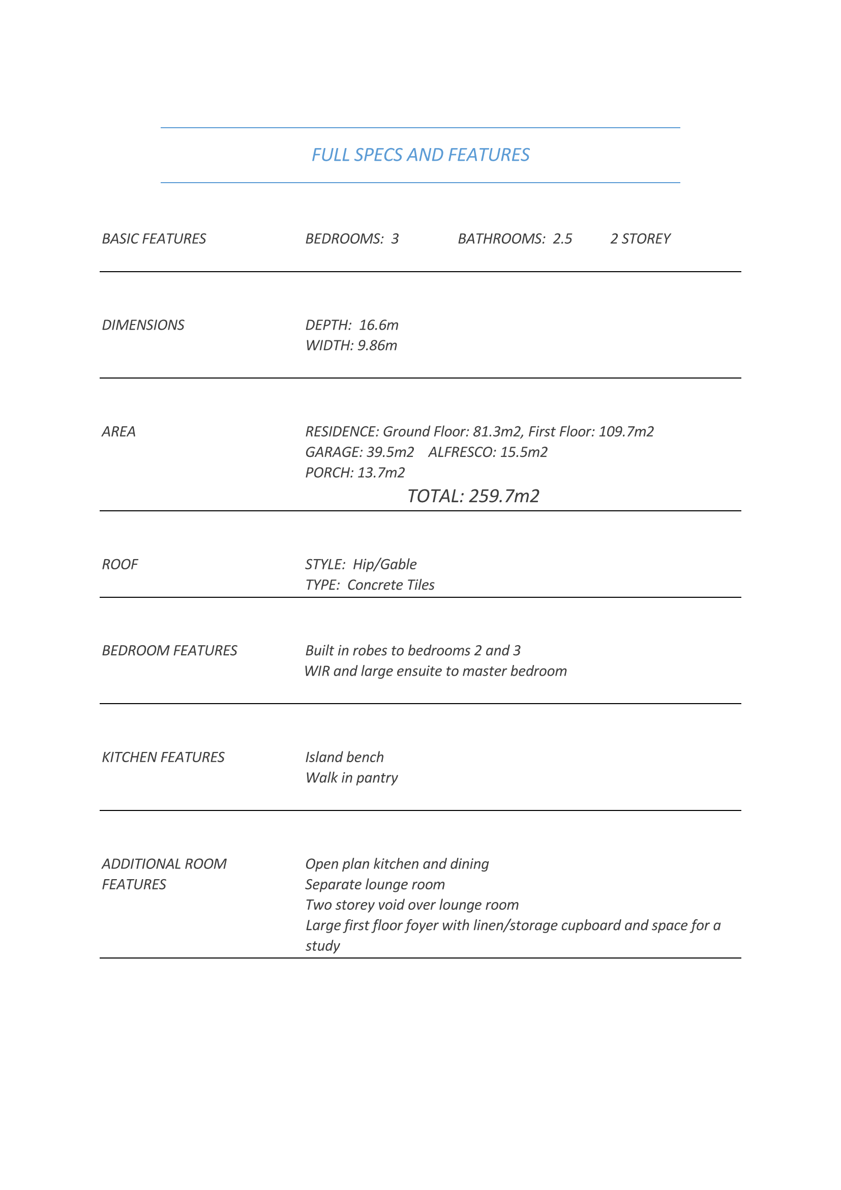 H3002-B - Architectural House Designs Australia