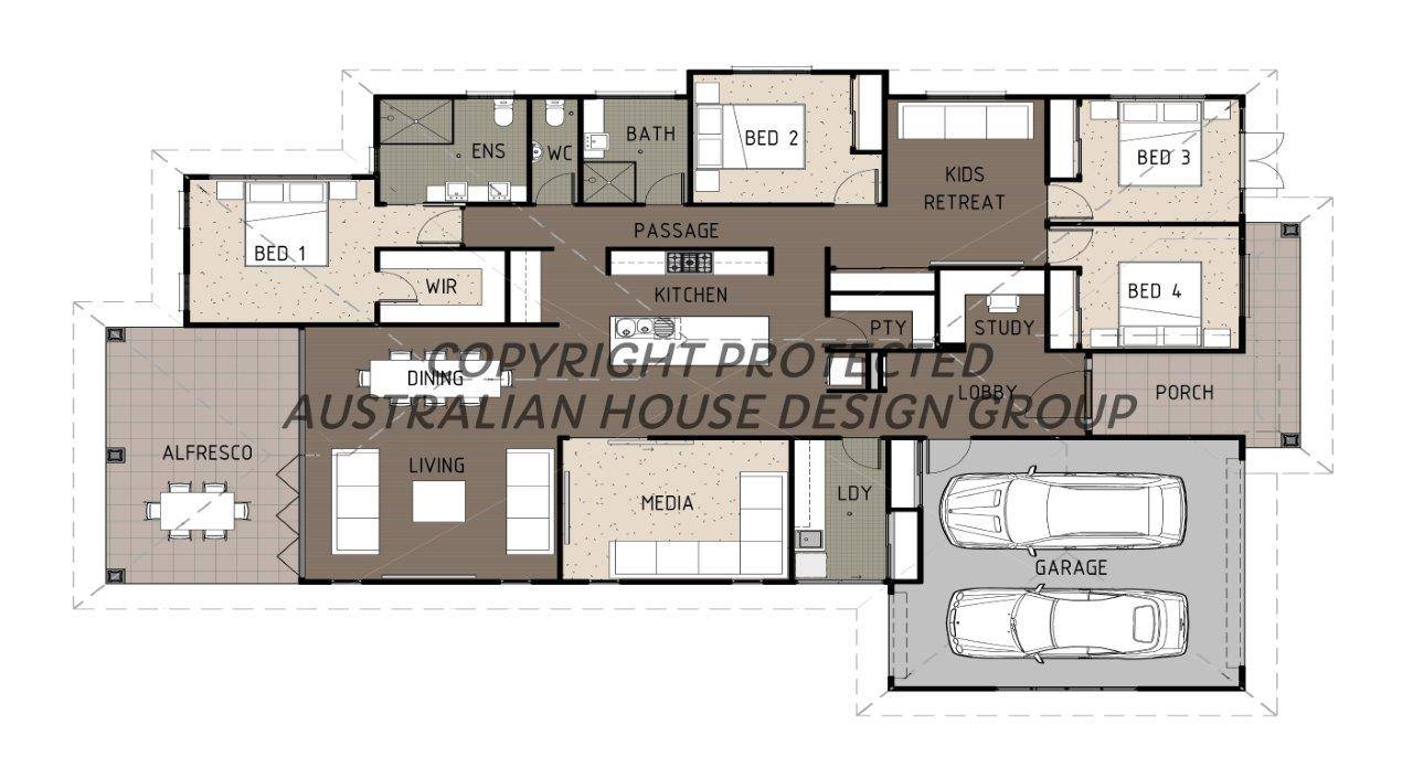 H4017 - Architectural House Designs Australia