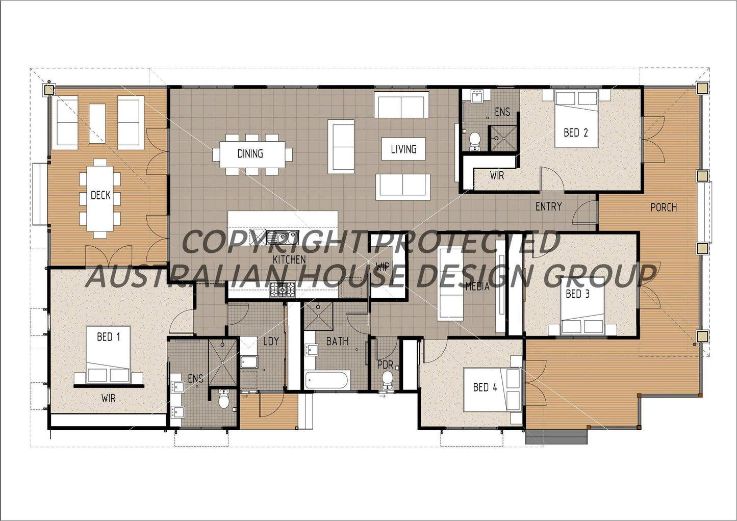 H4018 - Architectural House Designs Australia