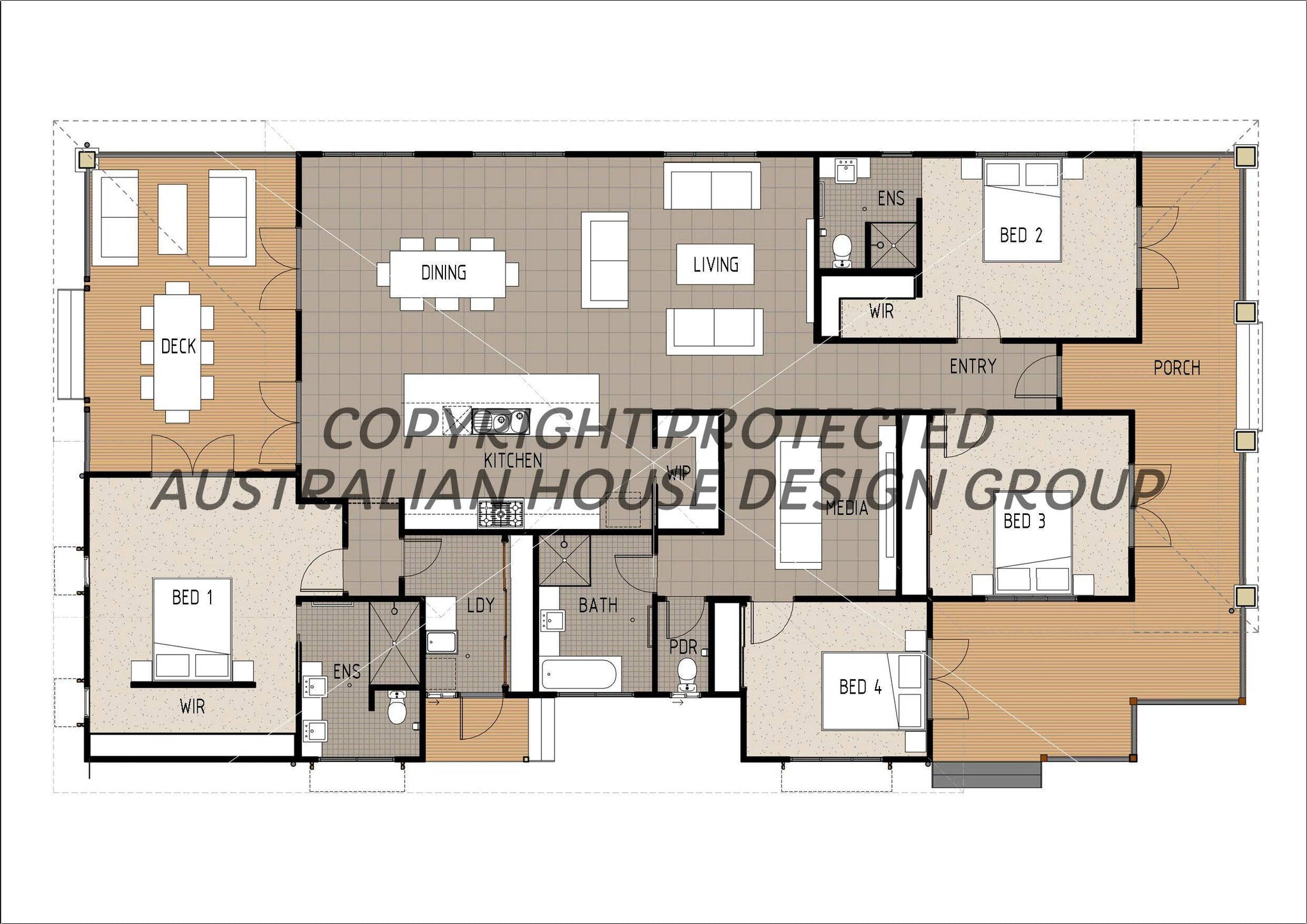 H4018 - Architectural House Designs Australia