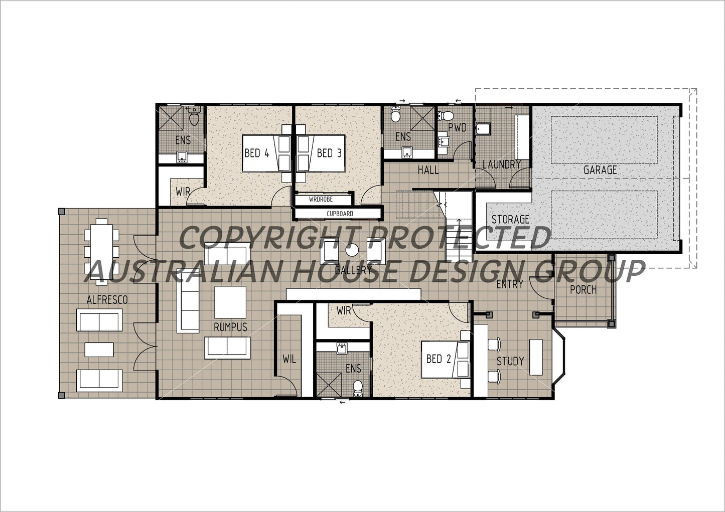 H5001 - Architectural House Designs Australia