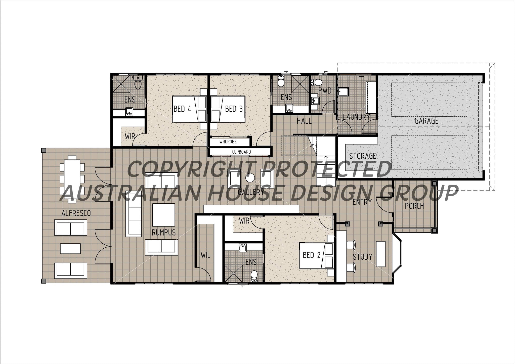 H5001 - Architectural House Designs Australia