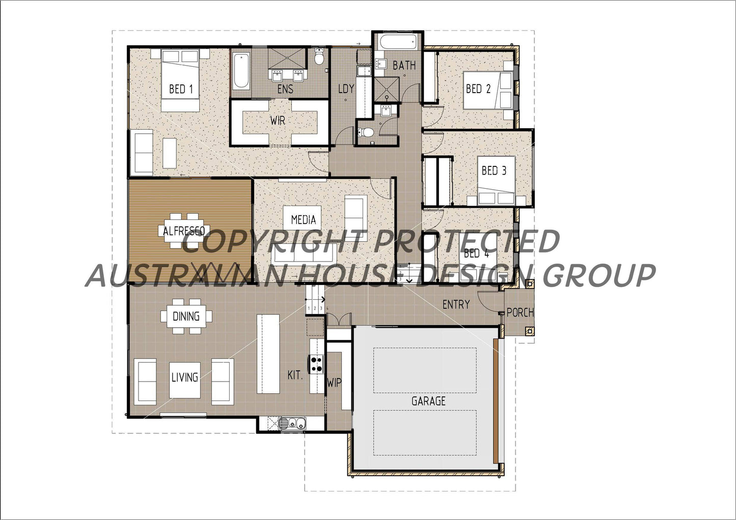 M4002-B - Architectural House Designs Australia