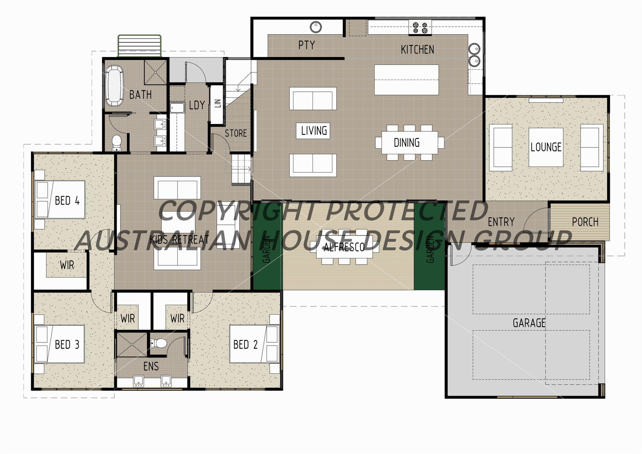 M4010-B - Architectural House Designs Australia