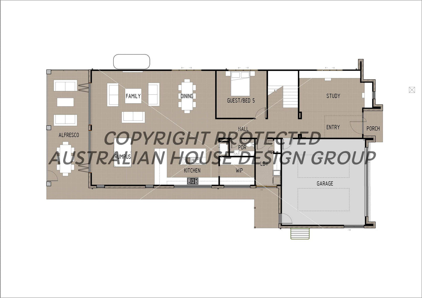 M5001 - Architectural House Designs Australia