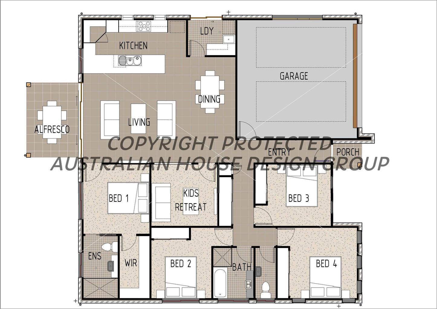 T4002-A - Architectural House Designs Australia