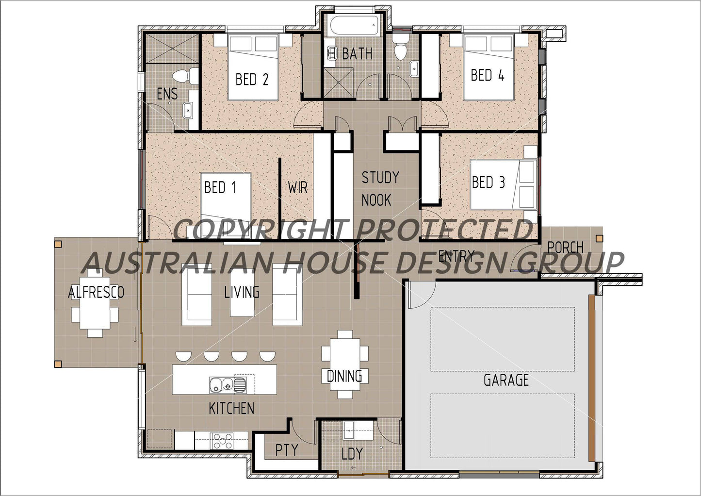 T4003-A - Architectural House Designs Australia