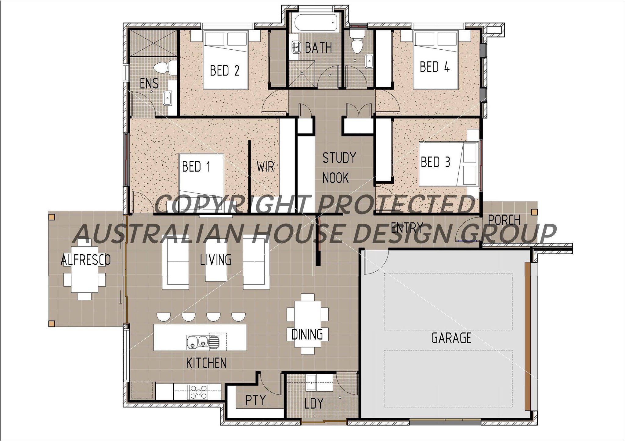 T4003-A - Architectural House Designs Australia