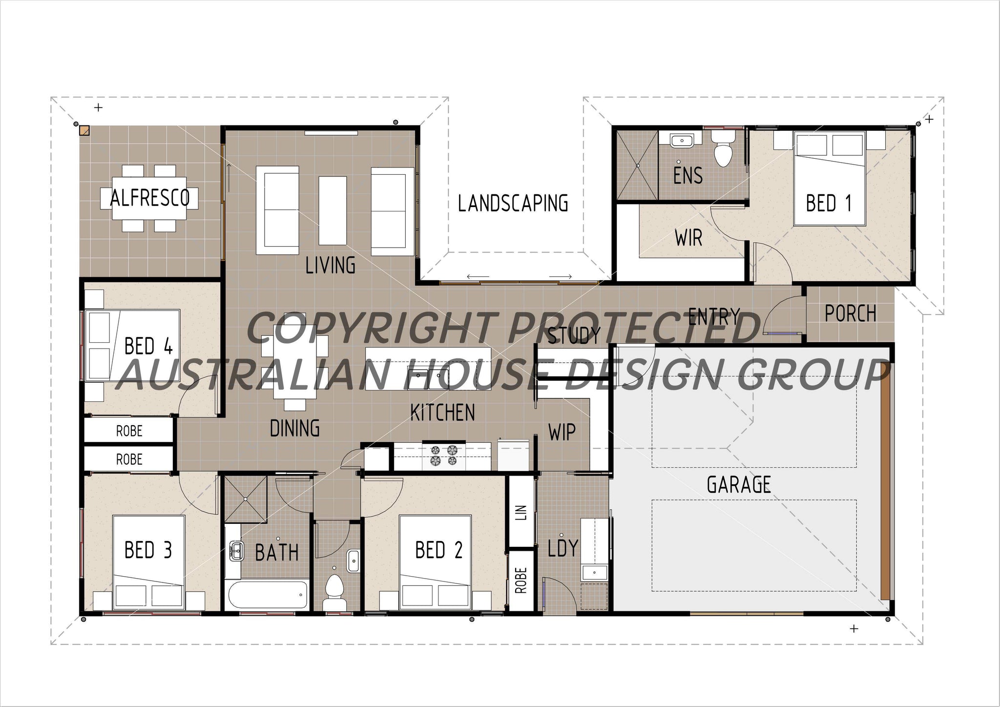 T4004-C - Architectural House Designs Australia