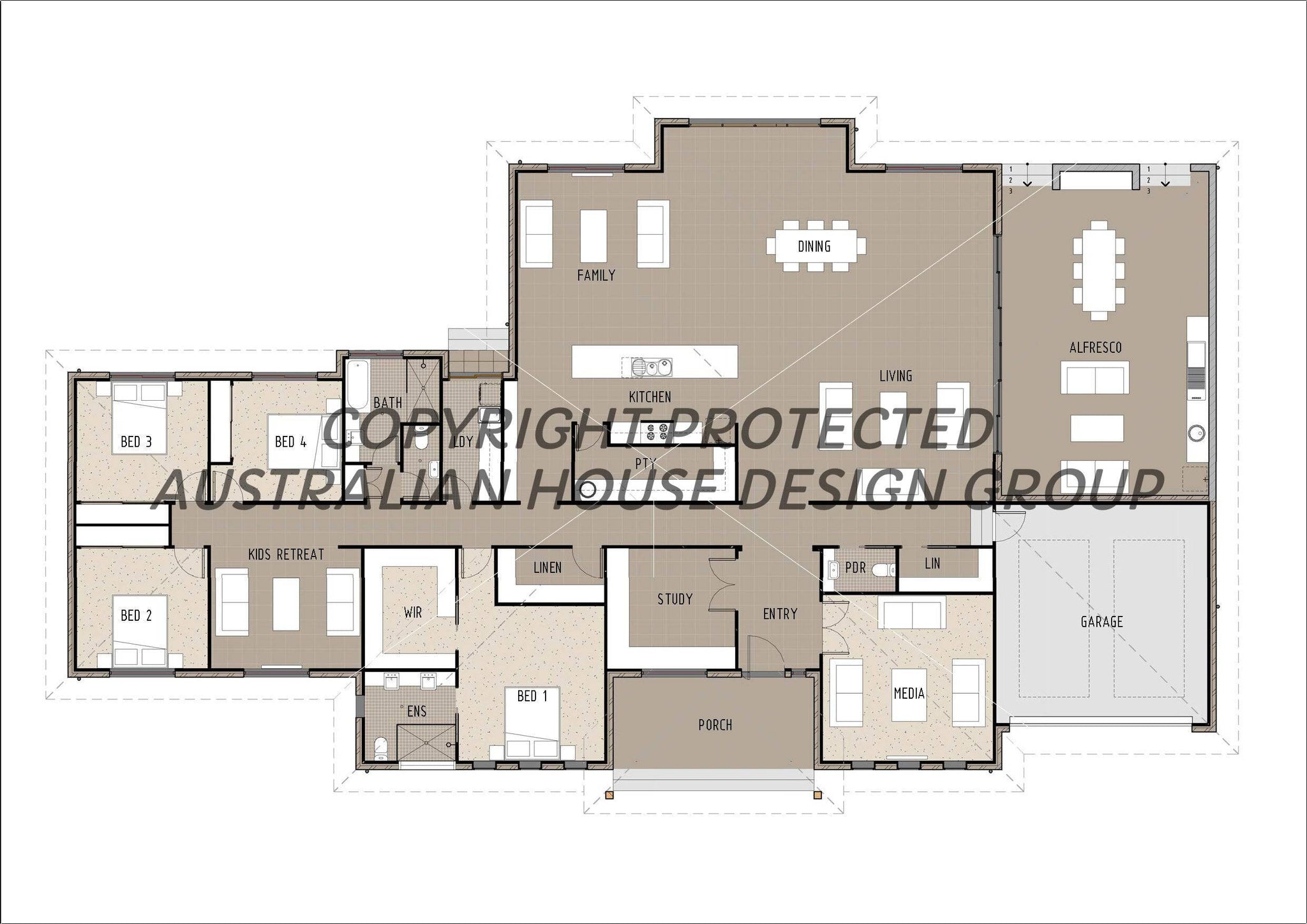 T4005 - Architectural House Designs Australia