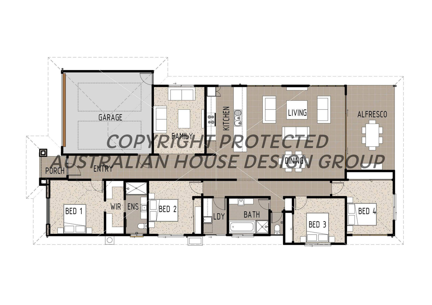 T4006-B - Architectural House Designs Australia