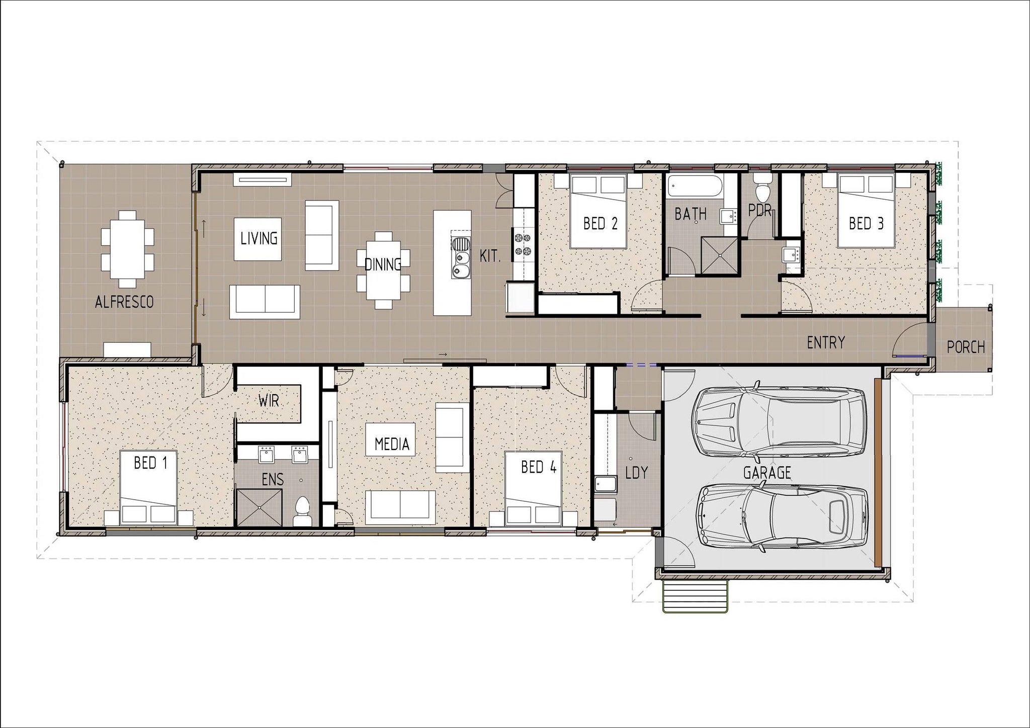 T4021-B - Architectural House Designs Australia