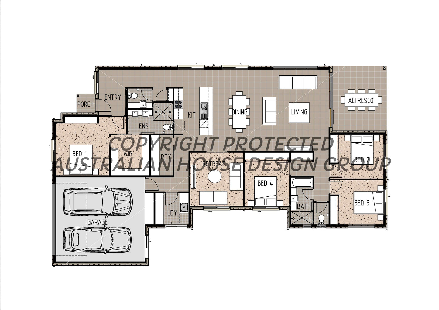 T4032 - Architectural House Designs Australia