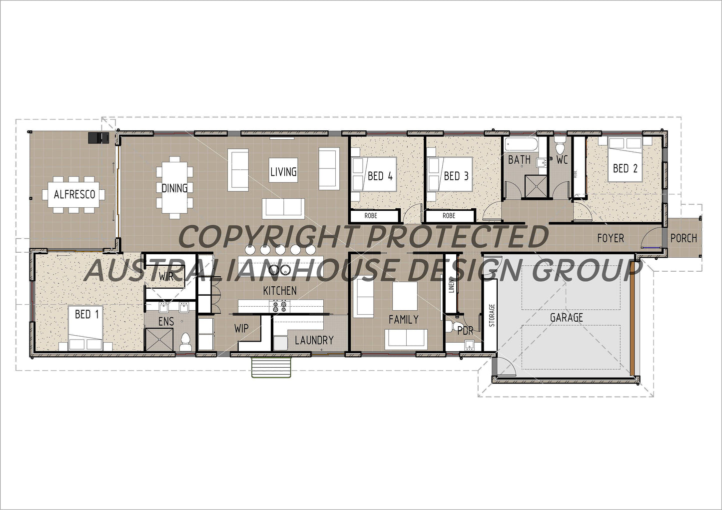 T4034 - Architectural House Designs Australia