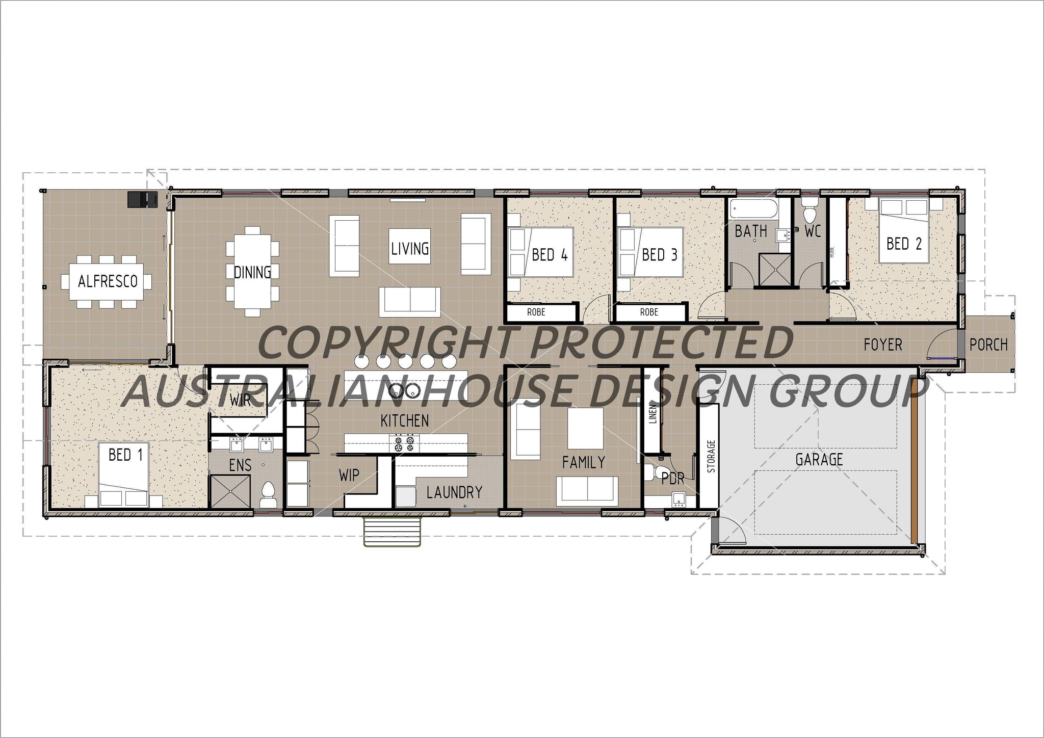 T4034 - Architectural House Designs Australia