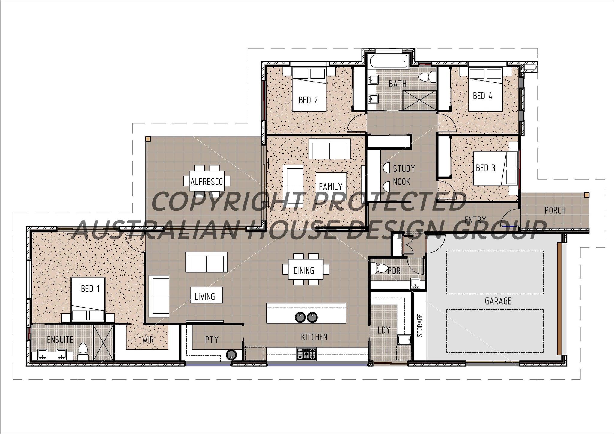 T4035 - Architectural House Designs Australia