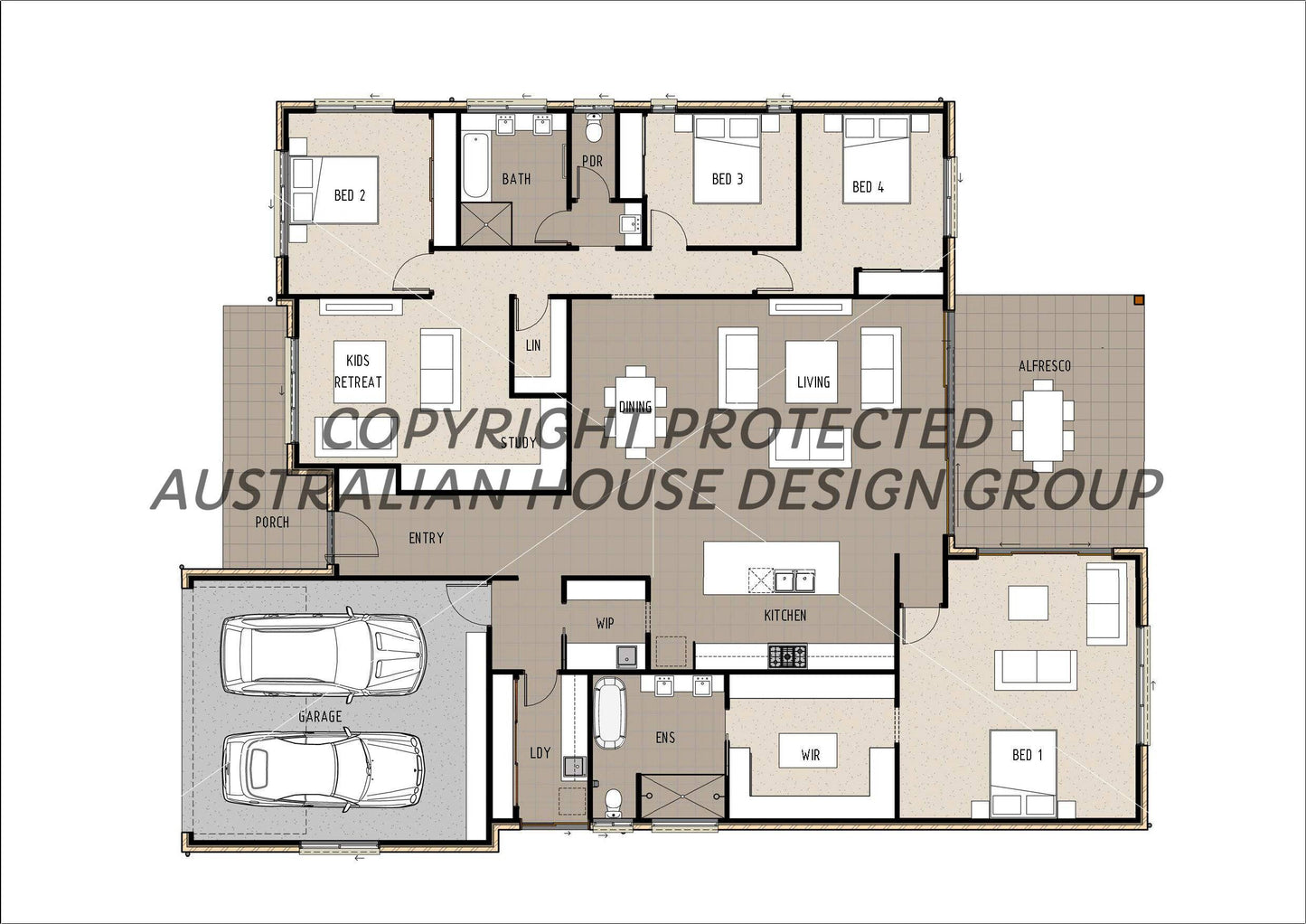 H4027 - Architectural House Designs Australia
