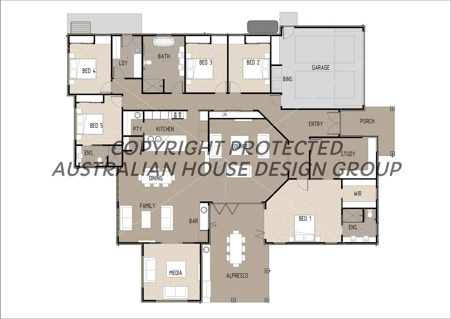 T5002 - Architectural House Designs Australia