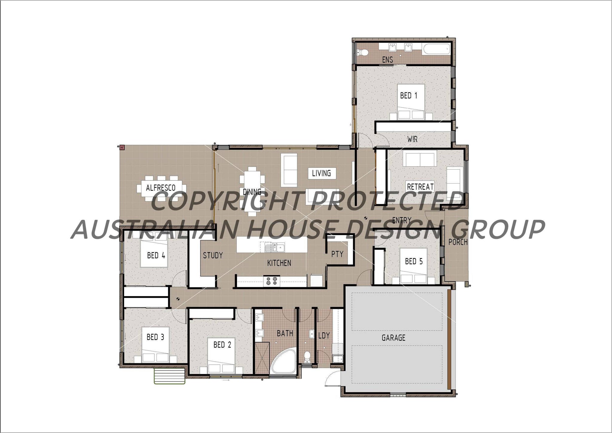 T5003 - Architectural House Designs Australia