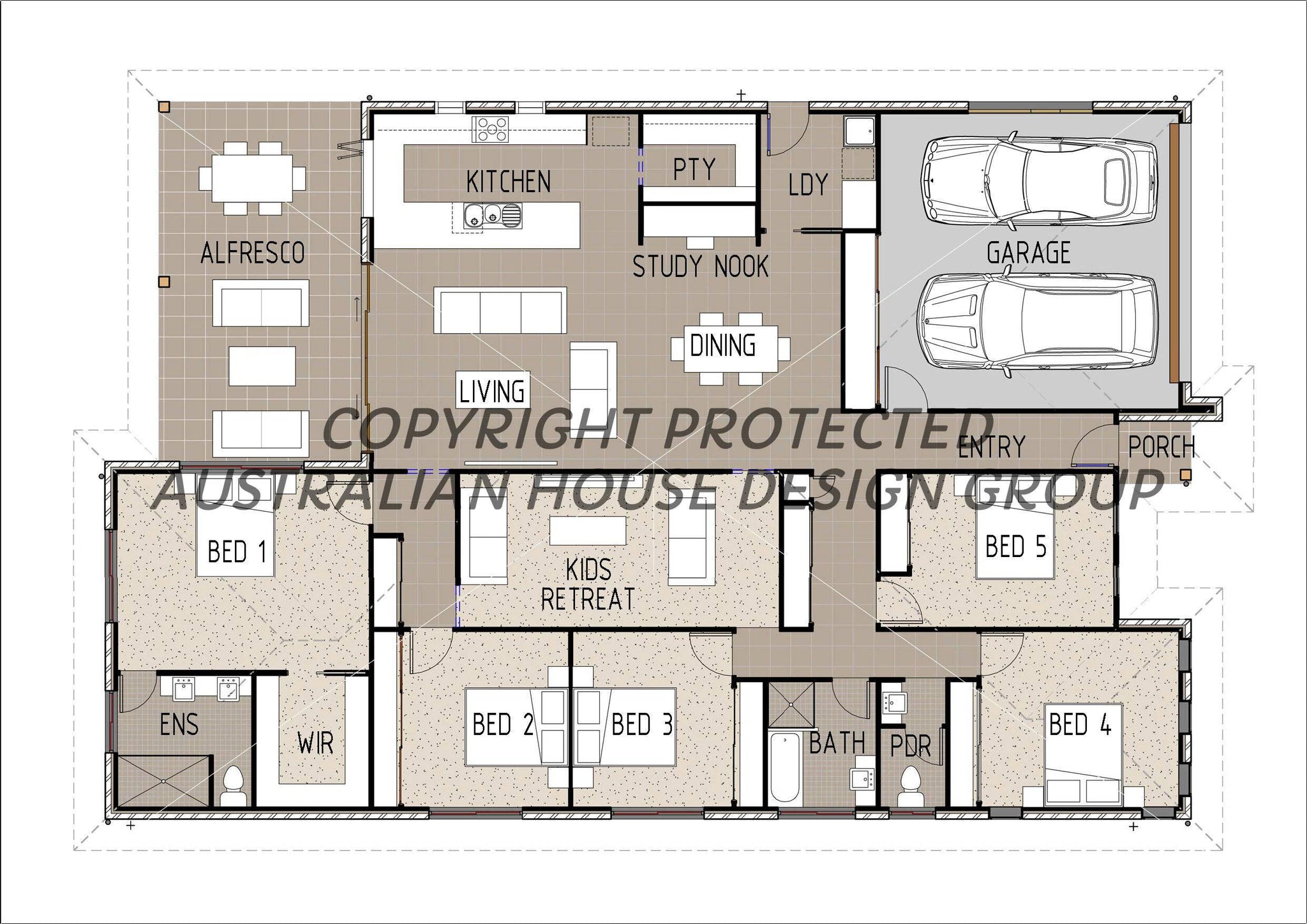 T5007-B - Architectural House Designs Australia