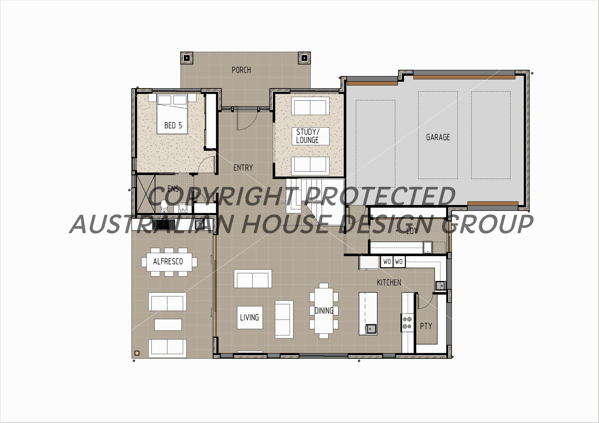T5011 - Architectural House Designs Australia