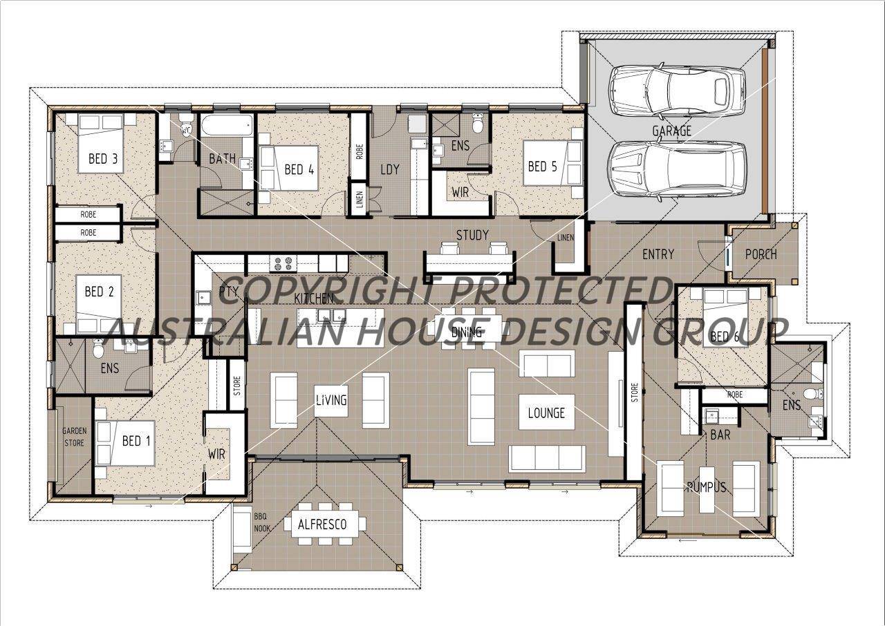 T6001 - Architectural House Designs Australia