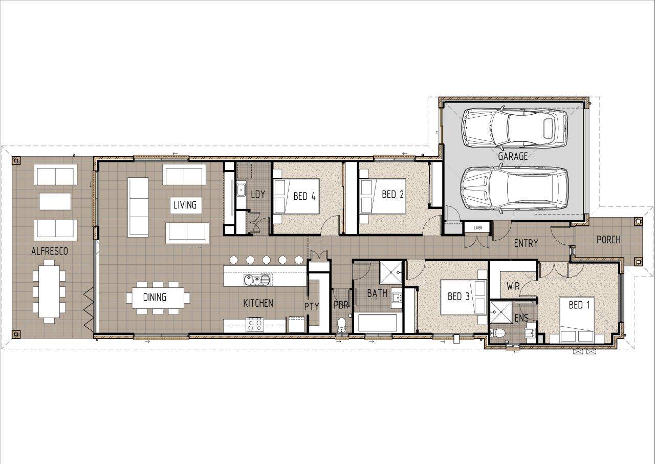 M4032-A - Architectural House Designs Australia